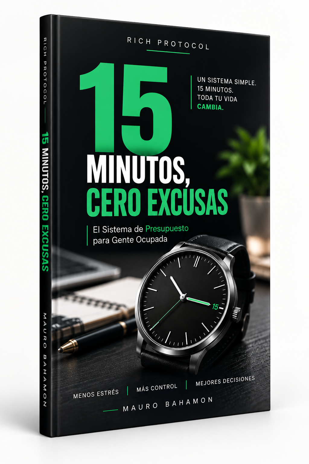 Portada de 15 Minutos Cero Excusas